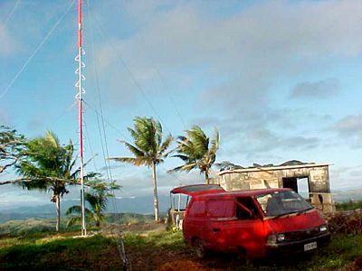 Cyclone Evan05 Sigatoka transmitter building lr