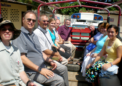Haiti KAI2012 team on truck lr