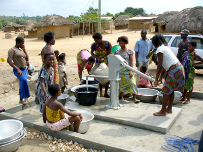 Water project ghana lr