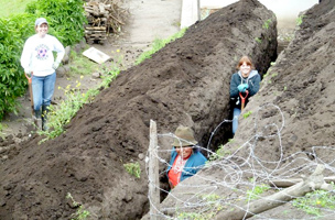 summer interns ecuador water project