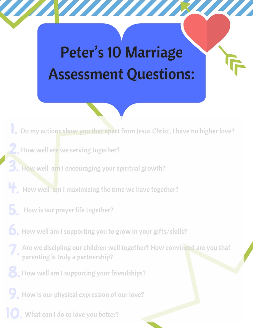 10 Questions from Peter Greer
