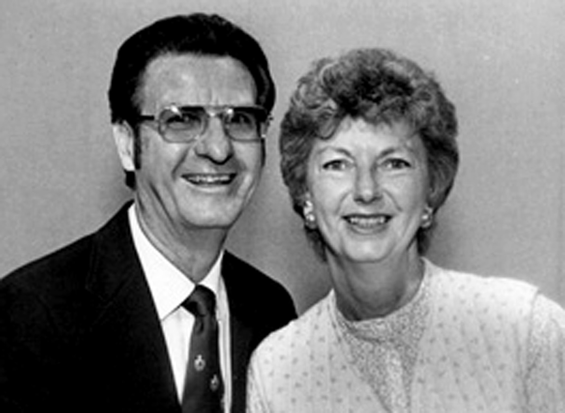 John and Marian Osborne in the early 1980s.