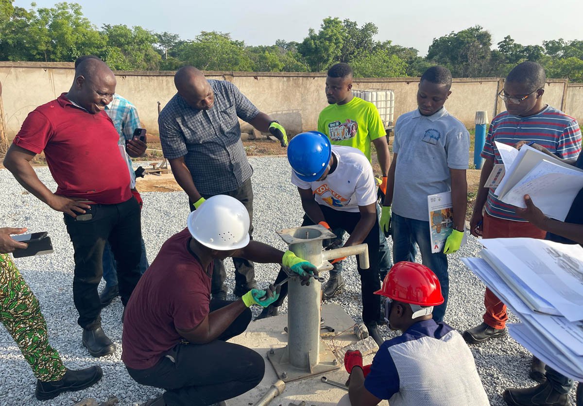 Reach Beyond hosted and co-taught training with partner Friends in Action at their new training center in Ivory Coast