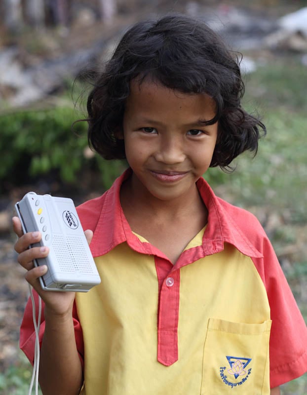MP3 players and fixed-tuned radios are empowering our partners to share the Gospel around the world.