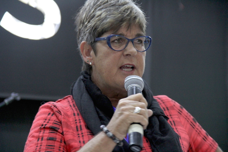 Sheila L speaking