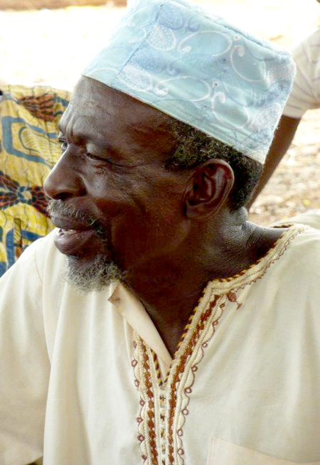 Muslim man in northern Ghana.
