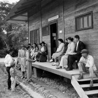 1955 - Jungle Medical Clinic in Shell