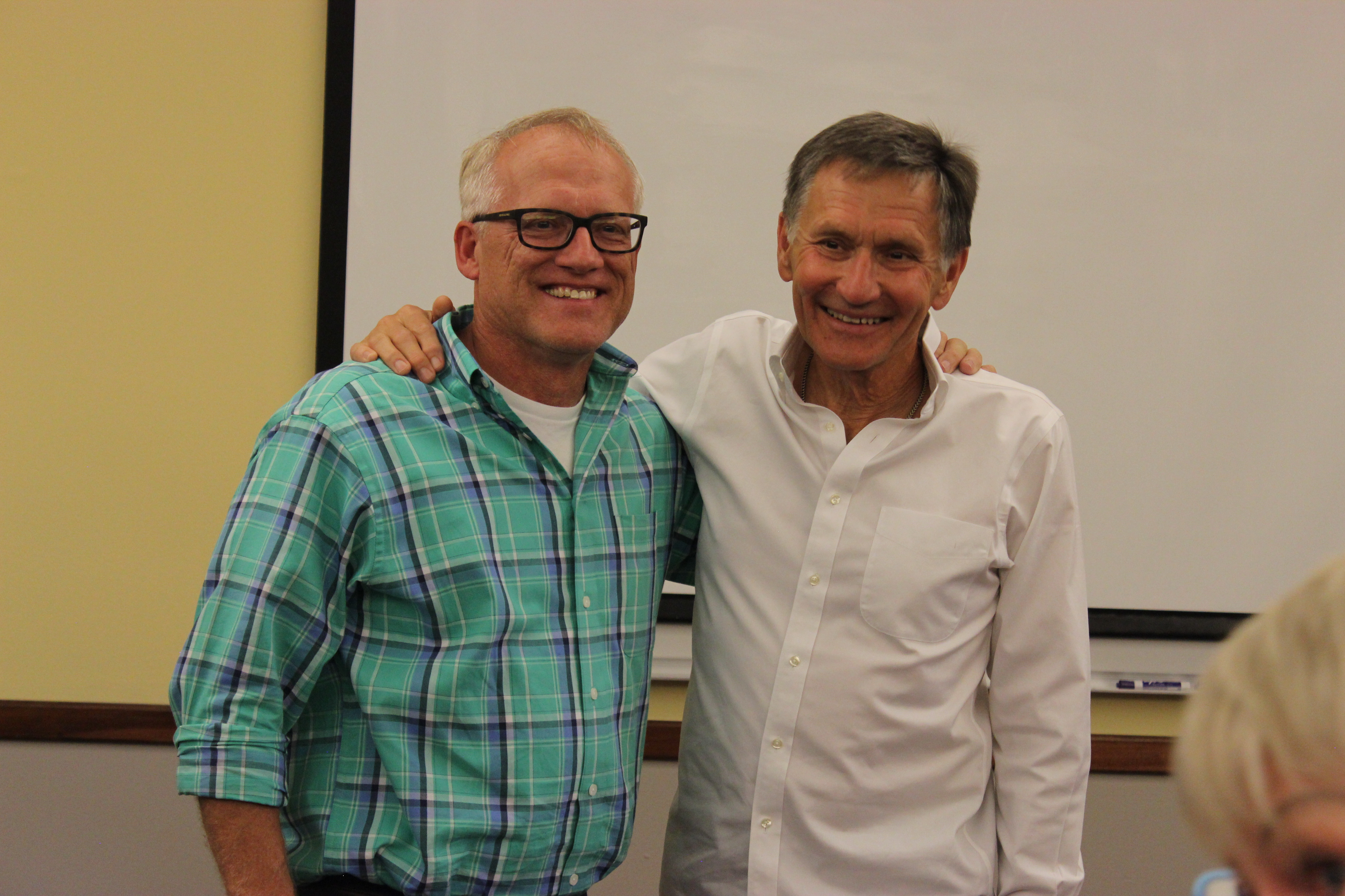Wayne Pederson and Steve Harling